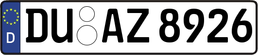 DU-AZ8926