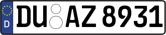 DU-AZ8931