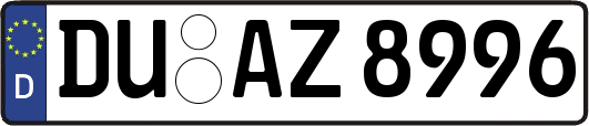 DU-AZ8996