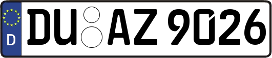 DU-AZ9026