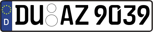 DU-AZ9039