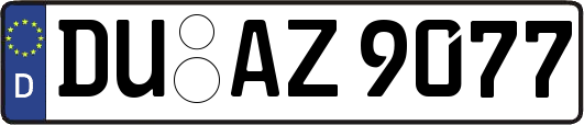 DU-AZ9077