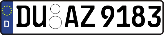 DU-AZ9183