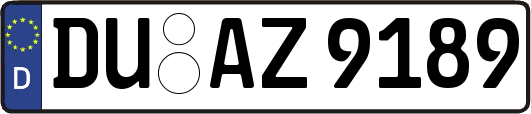 DU-AZ9189