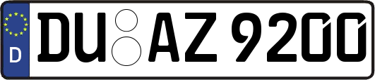 DU-AZ9200