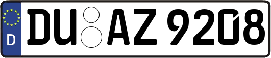 DU-AZ9208