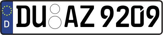 DU-AZ9209