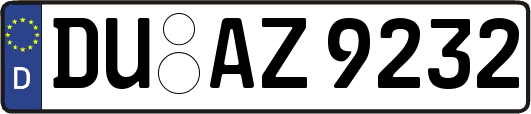 DU-AZ9232