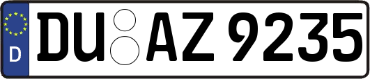 DU-AZ9235