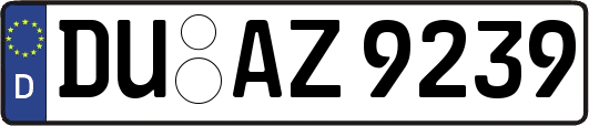 DU-AZ9239