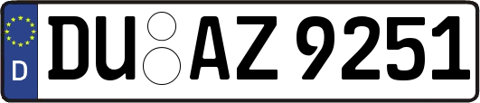 DU-AZ9251