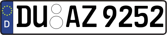 DU-AZ9252