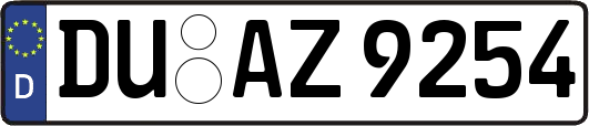 DU-AZ9254