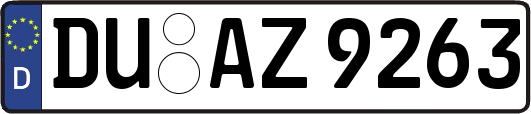 DU-AZ9263