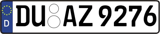 DU-AZ9276