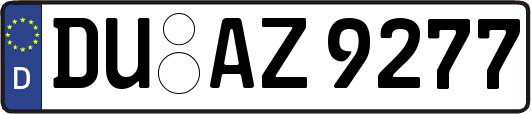 DU-AZ9277