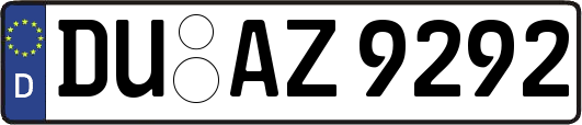 DU-AZ9292
