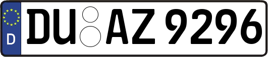 DU-AZ9296