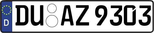 DU-AZ9303