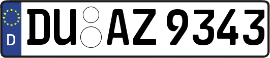DU-AZ9343