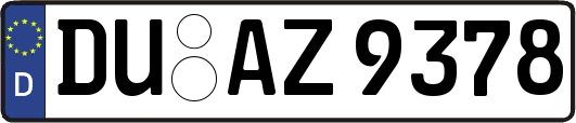 DU-AZ9378
