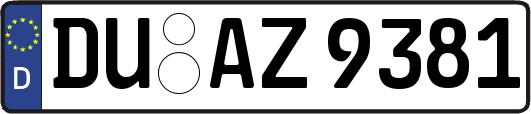 DU-AZ9381