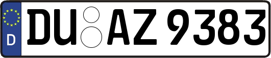 DU-AZ9383