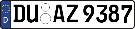 DU-AZ9387