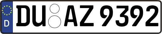 DU-AZ9392