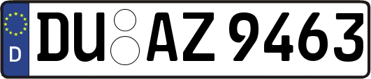 DU-AZ9463