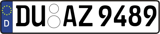 DU-AZ9489