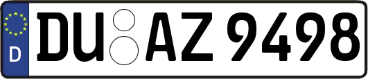 DU-AZ9498