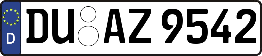 DU-AZ9542