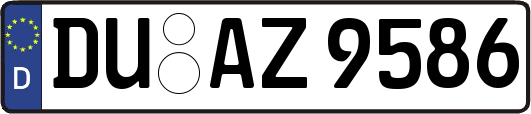 DU-AZ9586