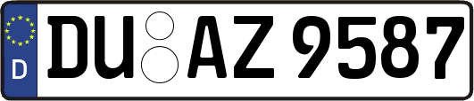 DU-AZ9587