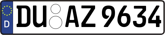 DU-AZ9634