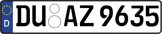 DU-AZ9635