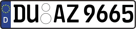 DU-AZ9665