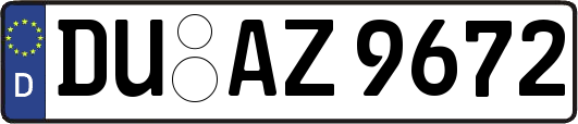 DU-AZ9672