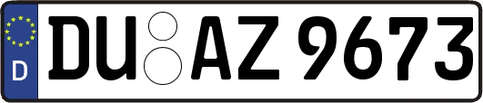 DU-AZ9673