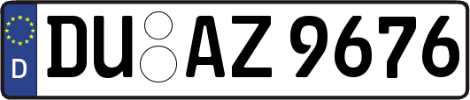 DU-AZ9676