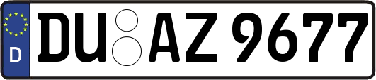DU-AZ9677