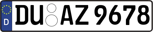 DU-AZ9678