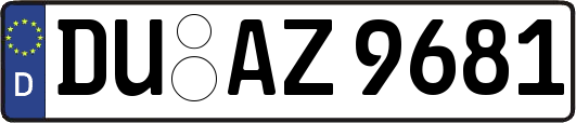 DU-AZ9681