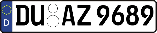 DU-AZ9689