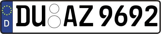 DU-AZ9692