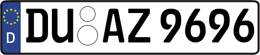 DU-AZ9696