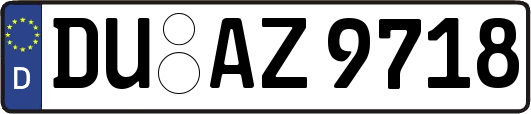 DU-AZ9718