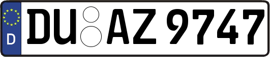 DU-AZ9747