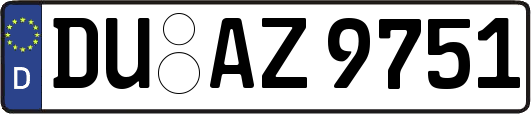 DU-AZ9751